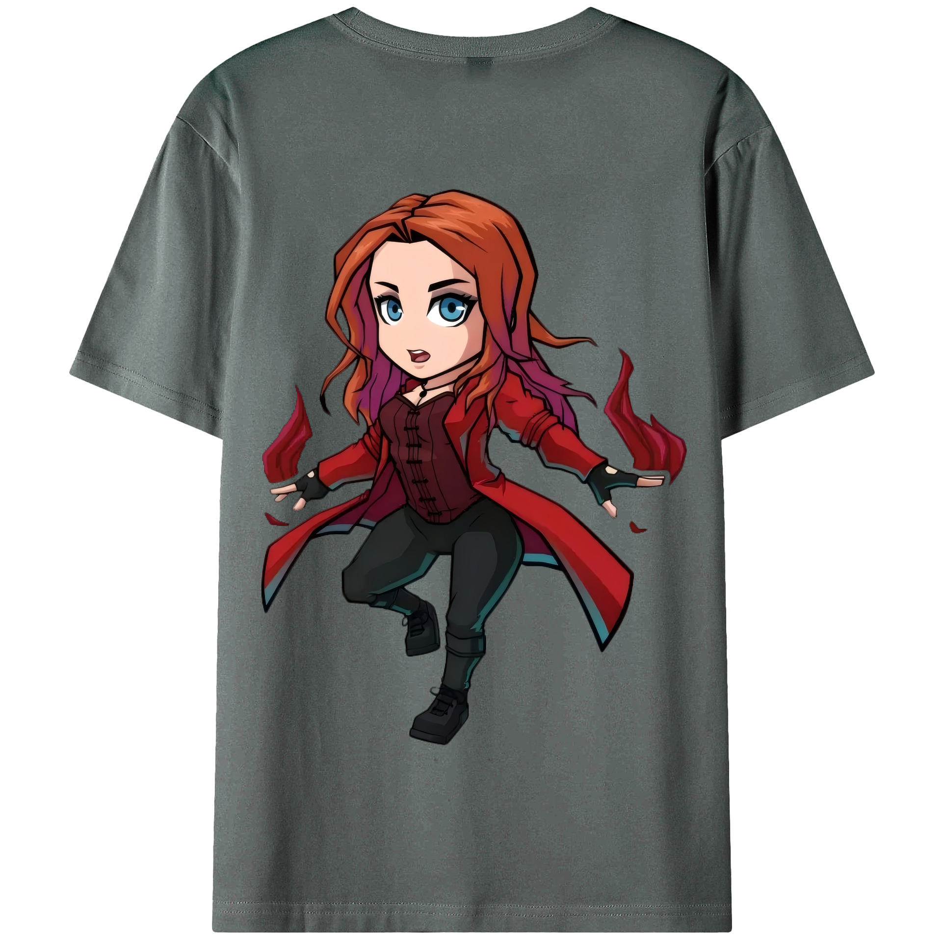 （画像用） アベンジャーズ The Avengers 綿100％半袖Tシャツ（背面プリント）